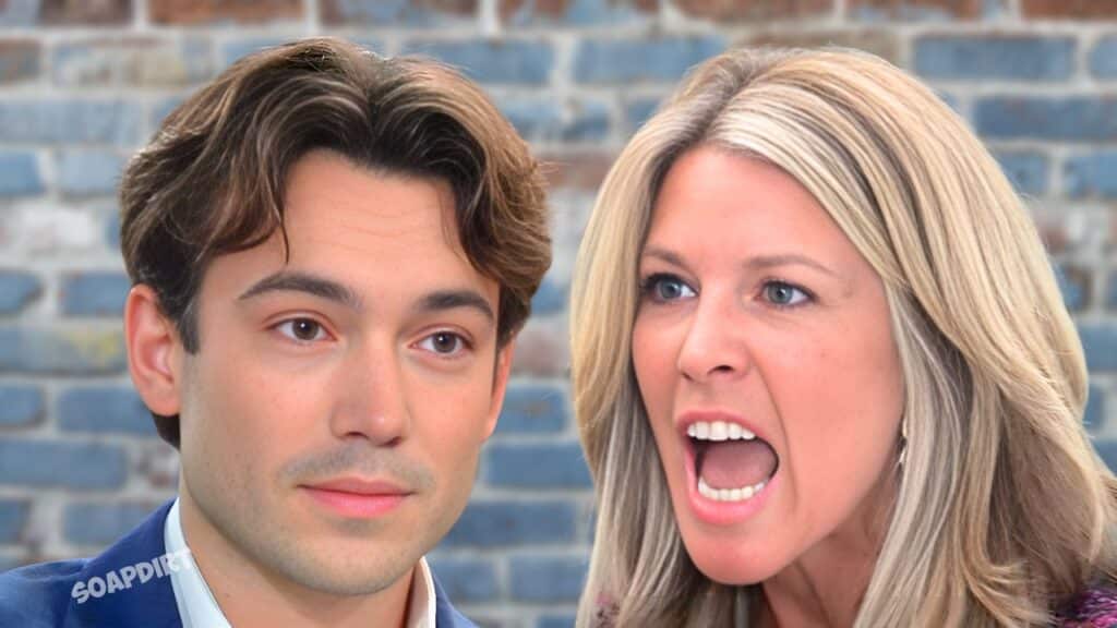 General Hospital: Michael Corinthos (Rory Gibson) - Carly Corinthos Spencer (Laura Wright)