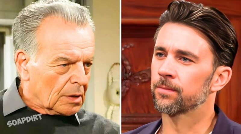 Young and the Restless Spoilers: Cane Ashby (Billy Flynn) - Ian Ward (Ray Wise)