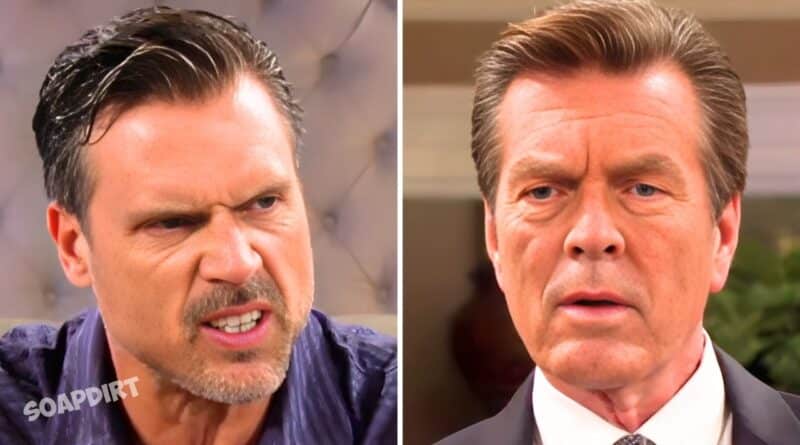 Young and the Restless: Nick Newman (Joshua Morrow) - Jack Abbott (Peter Bergman)