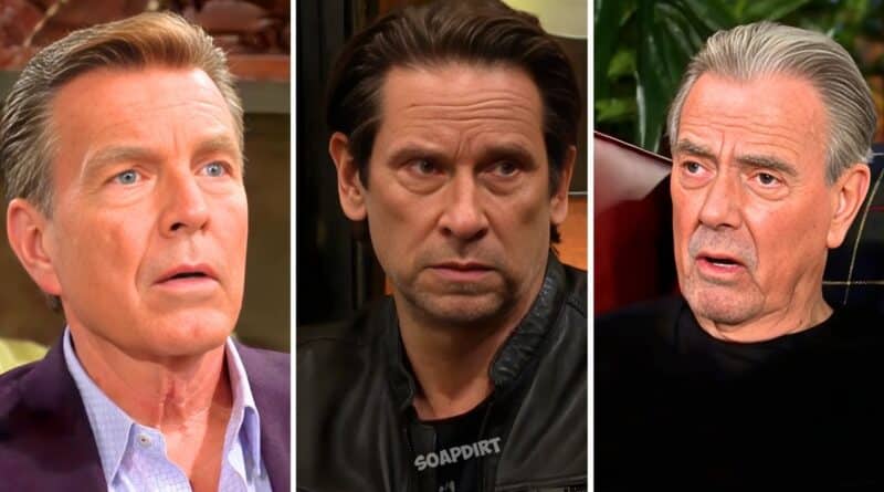 Young and the Restless: Matt Clark (Roger Howarth) - Victor Newman (Eric Braeden) - Jack Abbott (Peter Bergman)