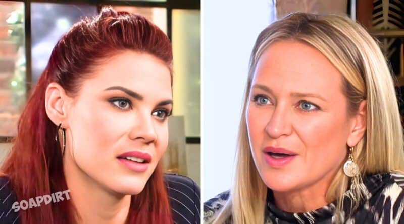 Young and the Restless Spoilers: Sally Spectra (Courtney Hope) - Sharon Newman (Sharon Case)