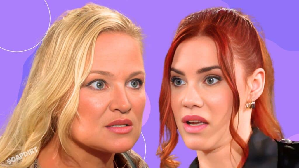 Young and the Restless Spoilers: Sally Spectra (Courtney Hope) - Sharon Newman (Sharon Case)