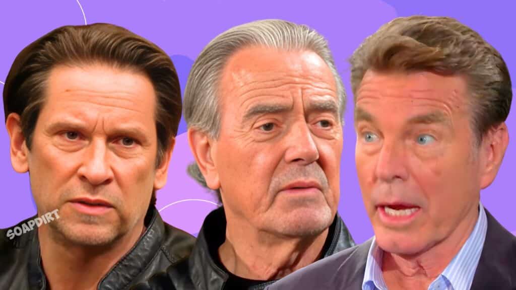 Young and the Restless: Matt Clark (Roger Howarth) - Victor Newman (Eric Braeden) - Jack Abbott (Peter Bergman)