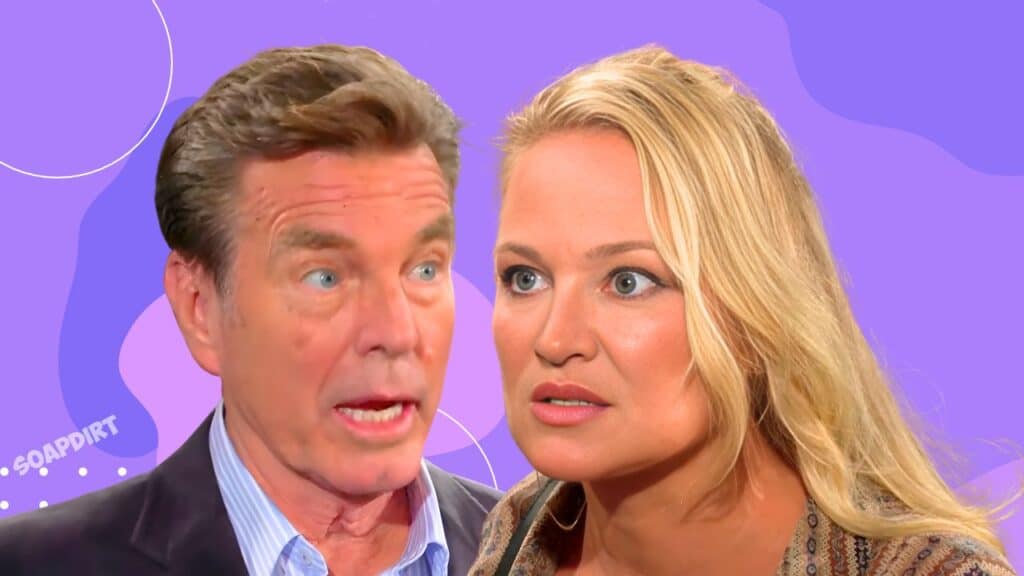 Young and the Restless Spoilers: Sharon Newman (Sharon Case) - Jack Abbott (Peter Bergman) 