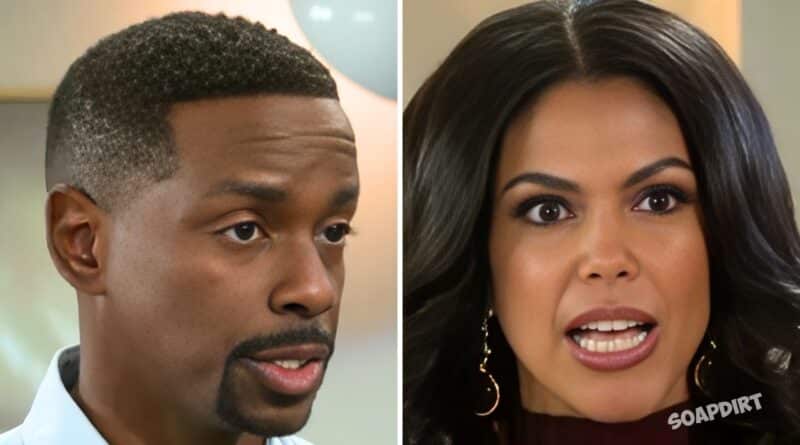 Beyond the Gates Spoilers: Dani Dupree (Karla Mosley) - Dr. Ted Richardson (Maurice Johnson)