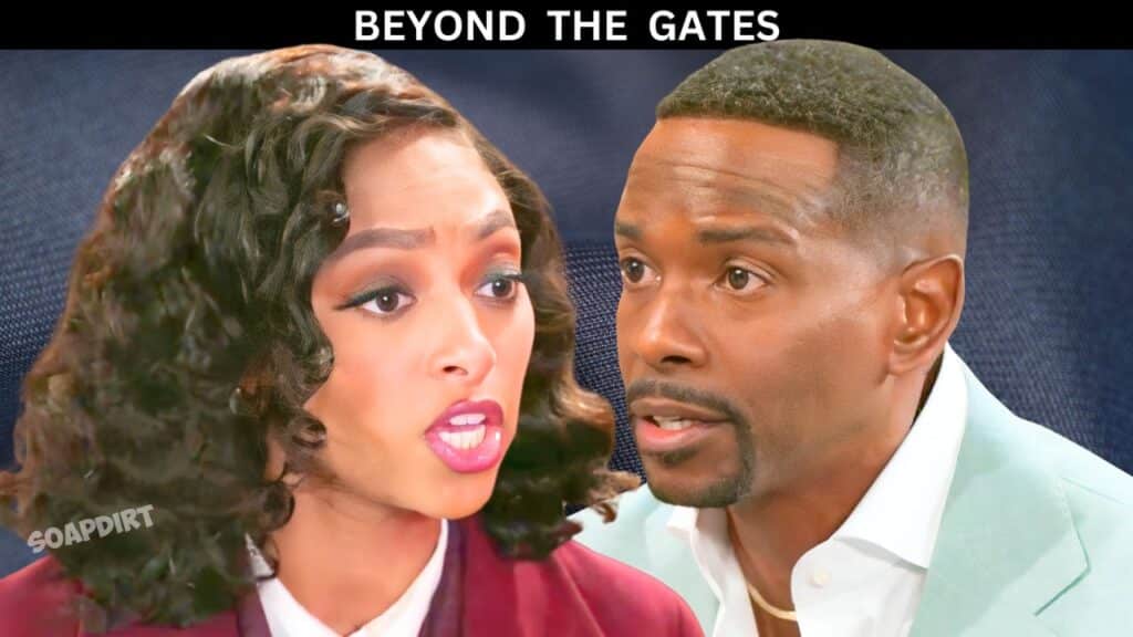 Beyond the Gates: Dr. Ted Richardson (Maurice Johnson) - Kat Richardson (Colby Muhammad)