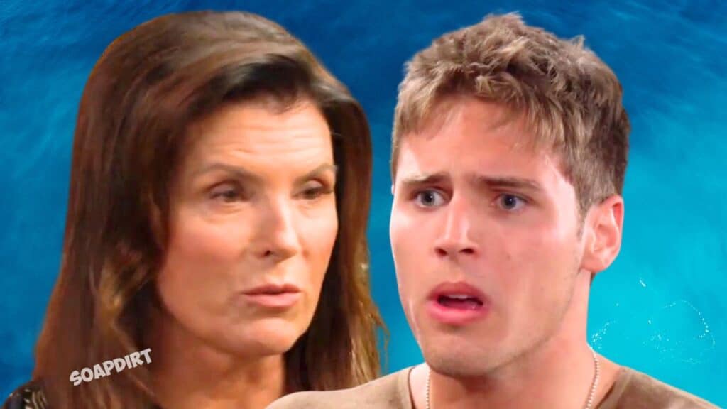 Bold and the Beautiful Spoilers: Sheila Carter (Kimberlin Brown) - Will Spencer (Crew Morrow) 
