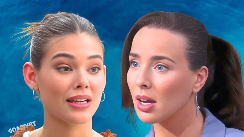 Bold and the Beautiful: Ivy Forrester (Ashleigh Brewer) - Electra Forrester (Laneya Grace)