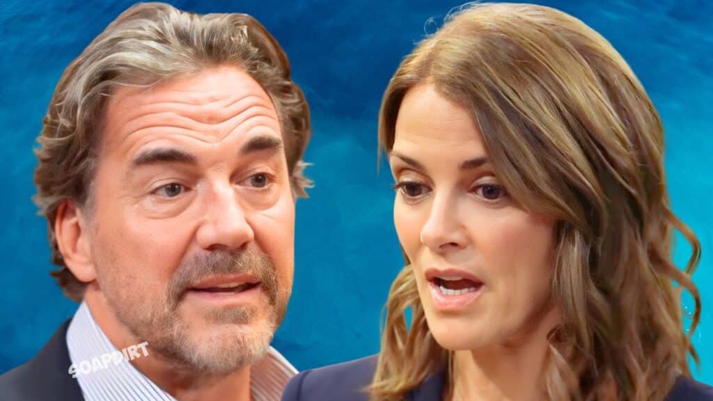 Bold and the Beautiful: Ridge Forrester (Thorsten Kaye) - Taylor Hayes (Rebecca Budig) 