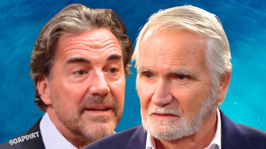 Bold and the Beautiful: Ridge Forrester (Thorsten Kaye) - Eric Forrester (John McCook)