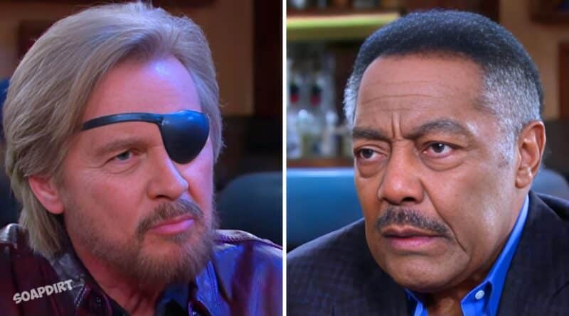 Days of Our Lives Spoilers: Abe Carver (James Reynolds) - Steve Johnson (Stephen Nichols)