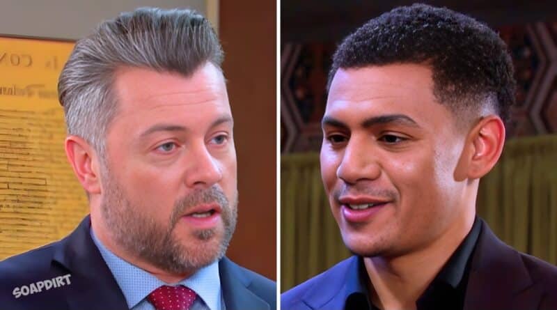 Days of Our Lives: EJ DiMera (Dan Feuerriegel) - Theo Carver (Cameron Johnson)