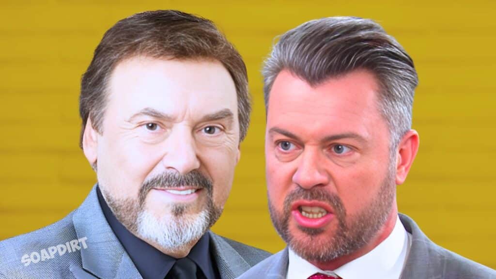 Days of Our Lives: EJ DiMera (Dan Feuerriegel) - Stefano DiMera (Joseph Mascolo)