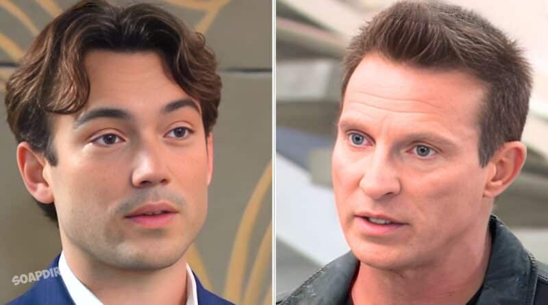 General Hospital Spoilers: Jason Morgan (Steve Burton) - Michael Corinthos (Rory Gibson)