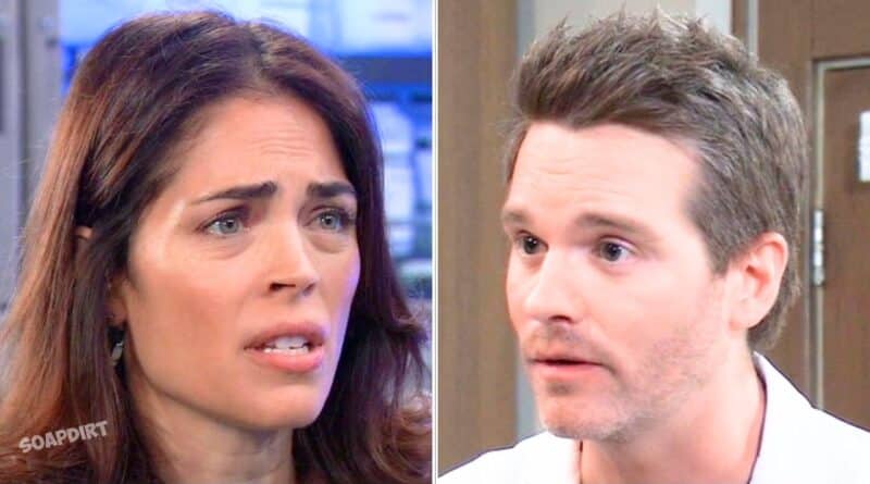 General Hospital: Lucas Jones (Van Hansis) - Britt Westbourne (Kelly Thiebaud)