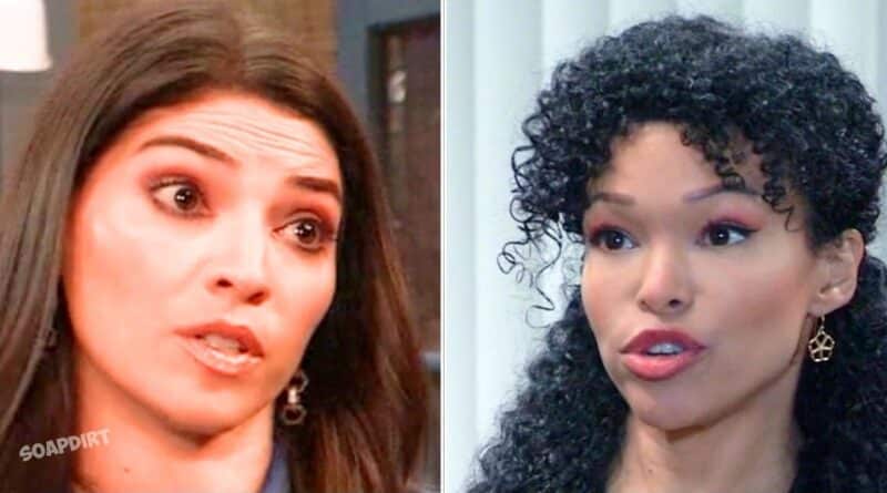 General Hospital Spoilers: Portia Robinson (Brook Kerr) - Brook Lynn Quartermaine (Amanda Setton)