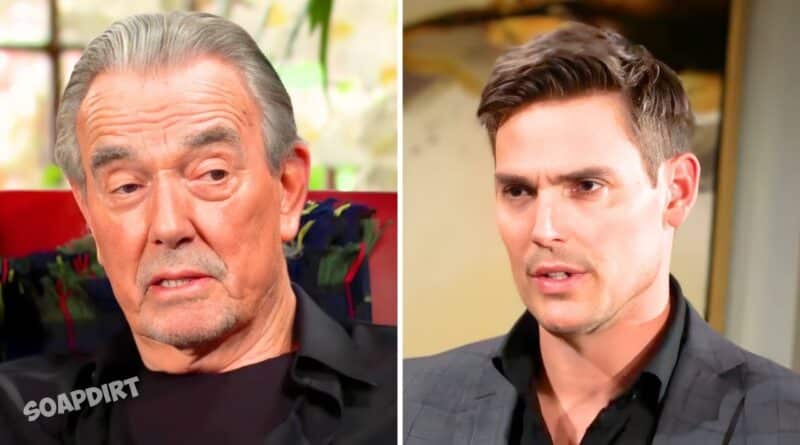 Young and the Restless: Adam Newman (Mark Grossman) - Victor Newman (Eric Braeden)
