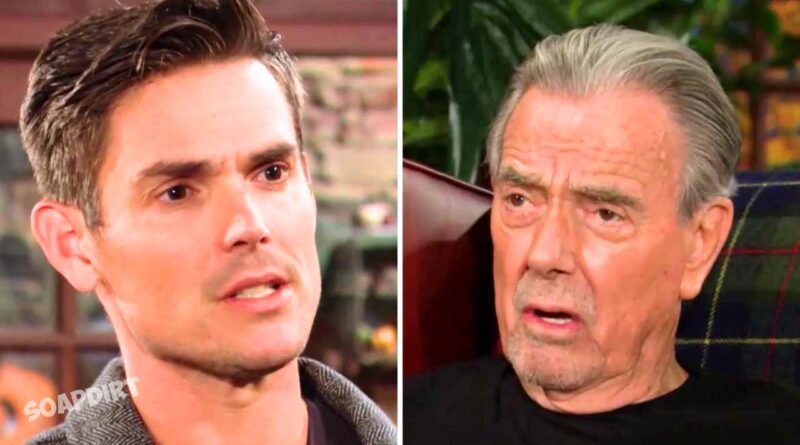 Young and the Restless: Victor Newman (Eric Braeden) - Adam Newman (Mark Grossman)