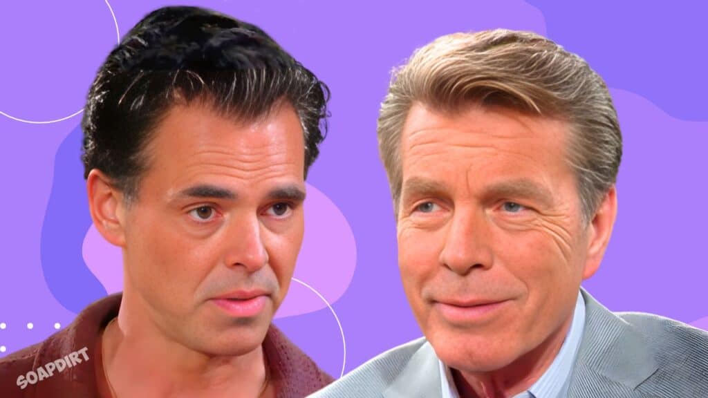 Young and the Restless Spoilers: Billy Abbott (Jason Thompson) - Jack Abbott (Peter Bergman) 