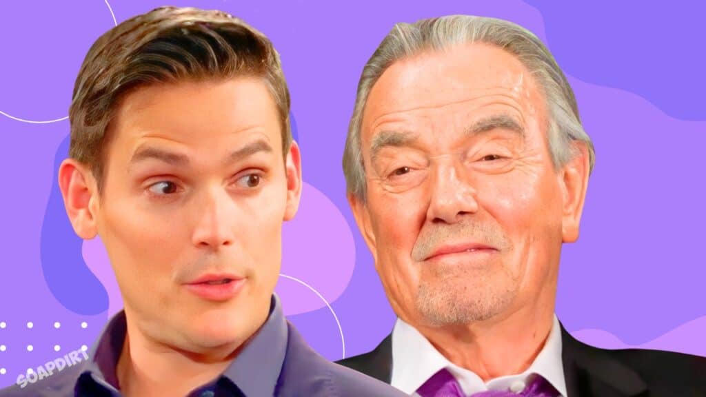 Young and the Restless: Adam Newman (Mark Grossman) - Victor Newman (Eric Braeden) 