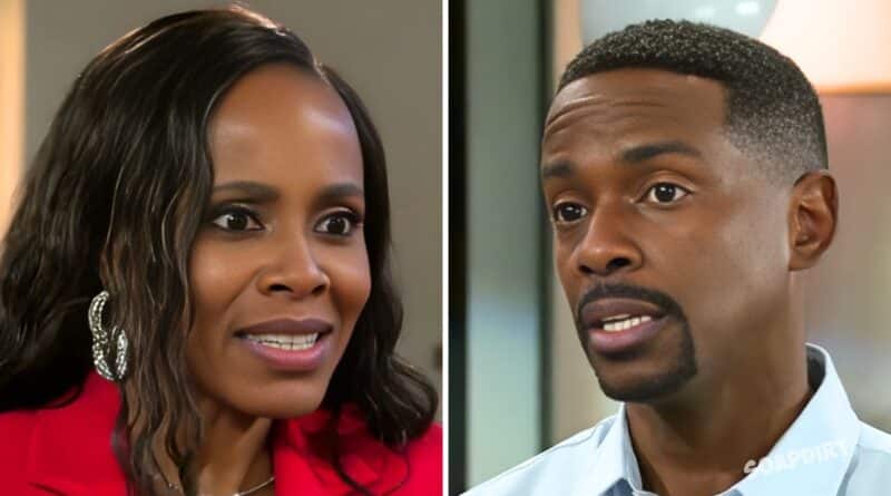 Beyond the Gates Spoilers: Ted Richardson (Keith D. Robinson) - Hayley Lawson (Marquita Goings)