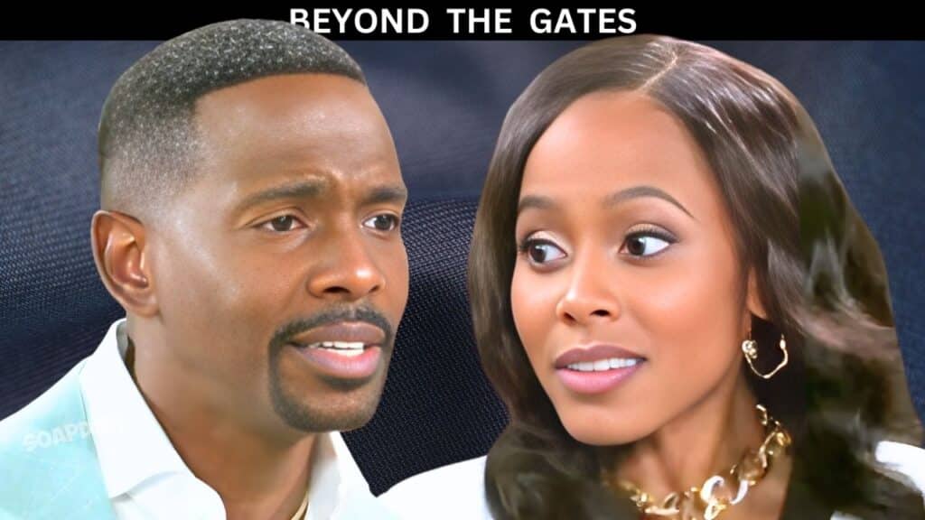Beyond the Gates Spoilers: Ted Richardson (Keith D. Robinson) - Hayley Lawson (Marquita Goings)