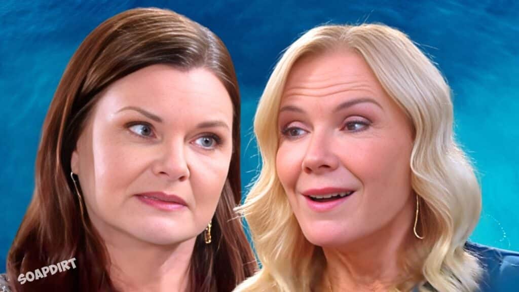 Bold and the Beautiful: Katie Logan's (Heather Tom) - Brooke Logan (Katherine Kelly Lang)