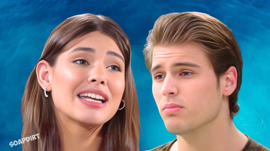 Bold and the Beautiful: Electra Forrester (Laneya Grace) - Will Spencer (Crew Morrow) 