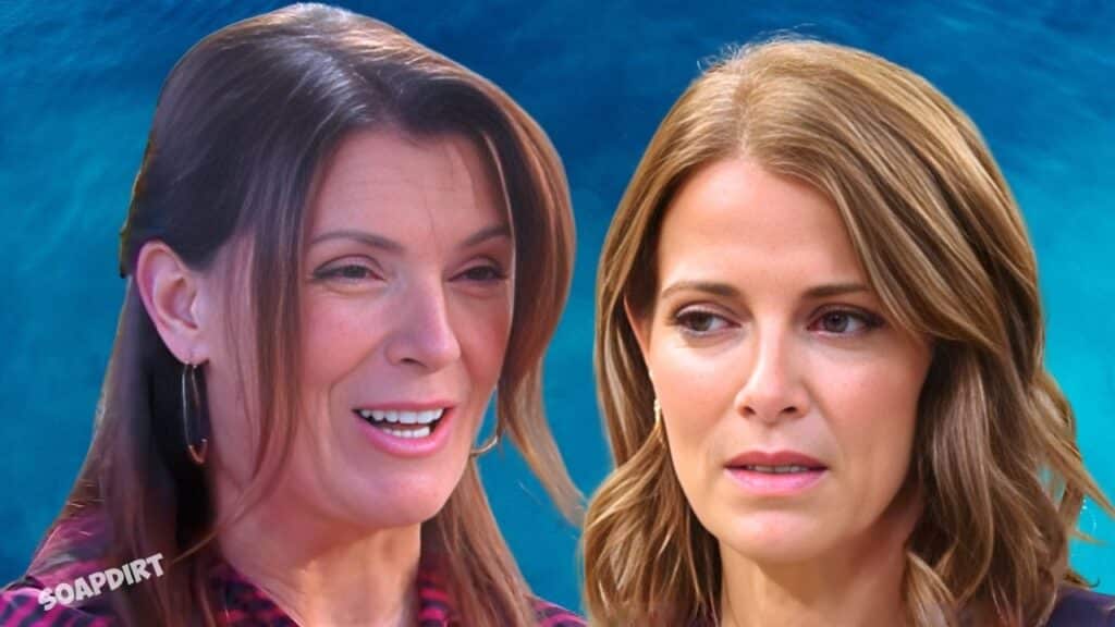 The Bold and the Beautiful: Sheila Carter (Kimberlin Brown) - Taylor Hayes (Rebecca Budig)