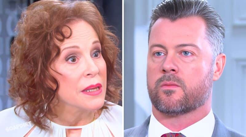 Days of Our Lives: EJ DiMera (Dan Feuerriegel) - Vivian Alamain (Louise Sorel)