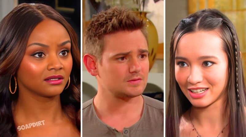Days of Our Lives: Sophia Choi (Madelyn Kientz) - Johnny DiMera (Carson Boatman) - Chanel Dupree (Raven Bowens)