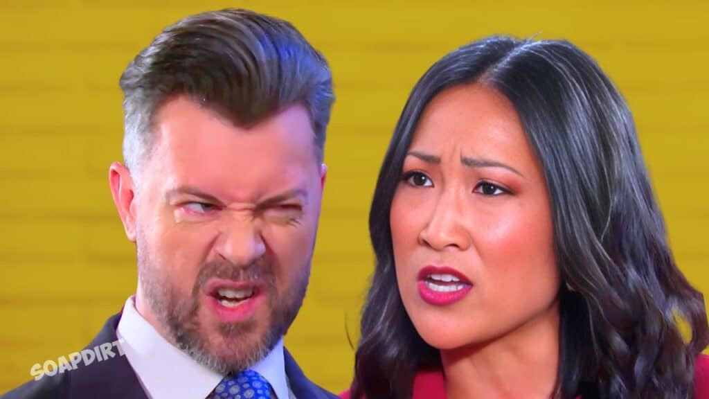 Days of Our Lives Spoilers: EJ DiMera (Dan Feuerriegel) - Melinda Trask (Tina Huang)