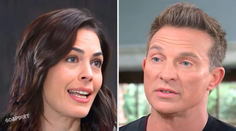 General Hospital: Jason Morgan (Steve Burton) - Britt Westbourne (Kelly Thiebaud)