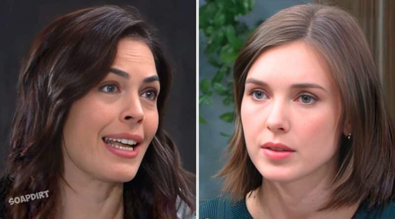 General Hospital Spoilers: Willow Tait (Katelyn MacMullen) - Britt Westbourne (Kelly Thiebaud)