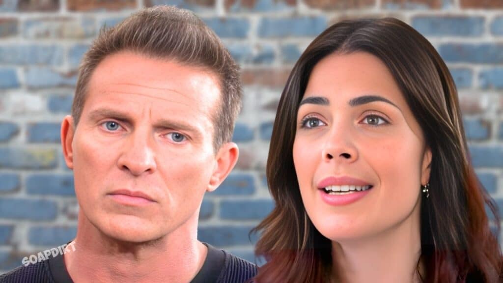 General Hospital: Jason Morgan (Steve Burton) - Britt Westbourne (Kelly Thiebaud)
