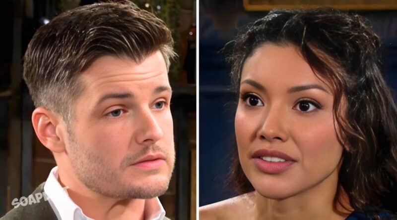 Young and the Restless: Audra Charles (Zuleyka Silver) - Kyle Abbott (Michael Mealor)