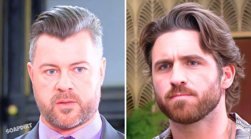 Days of Our Lives Spoilers: Chad DiMera (Connor Floyd) - EJ DiMera (Dan Feuerriegel)