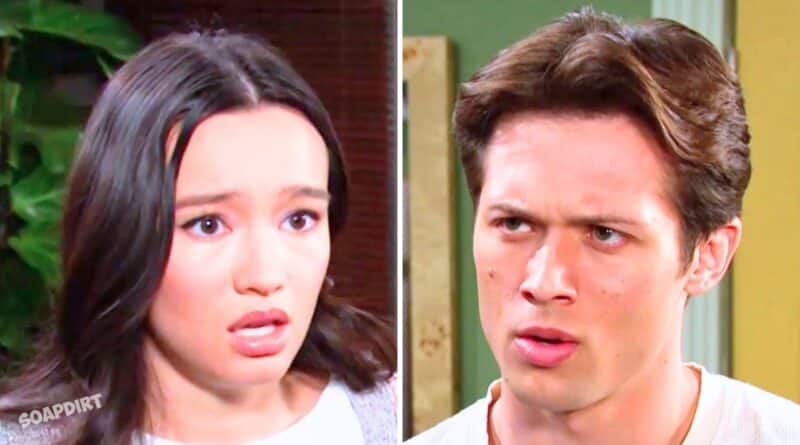 Days of Our Lives: Tate Black (Leo Howard) - Sophia Choi (Rachel Boyd)