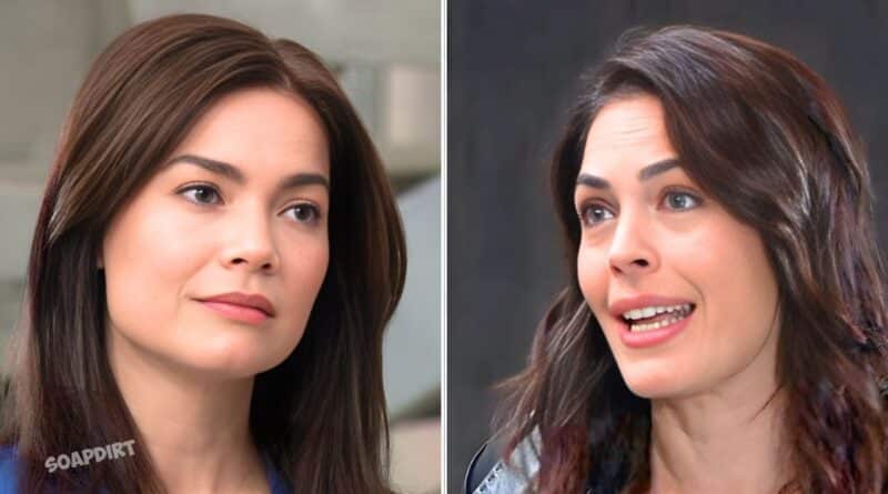 General Hospital Spoilers: Britt Westbourne (Kelly Thiebaud) - Elizabeth Webber (Rebecca Herbst)