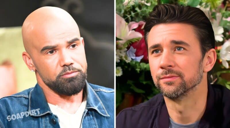 Young and the Restless: Malcolm Winters (Shemar Moore) - Cane Ashby (Daniel Goddard)