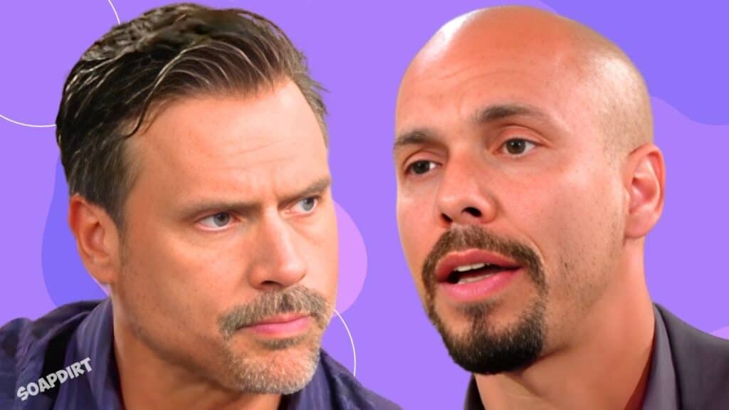 Young and the Restless Spoilers: Nick Newman (Joshua Morrow) - Devon Hamilton Winters (Bryton James) 