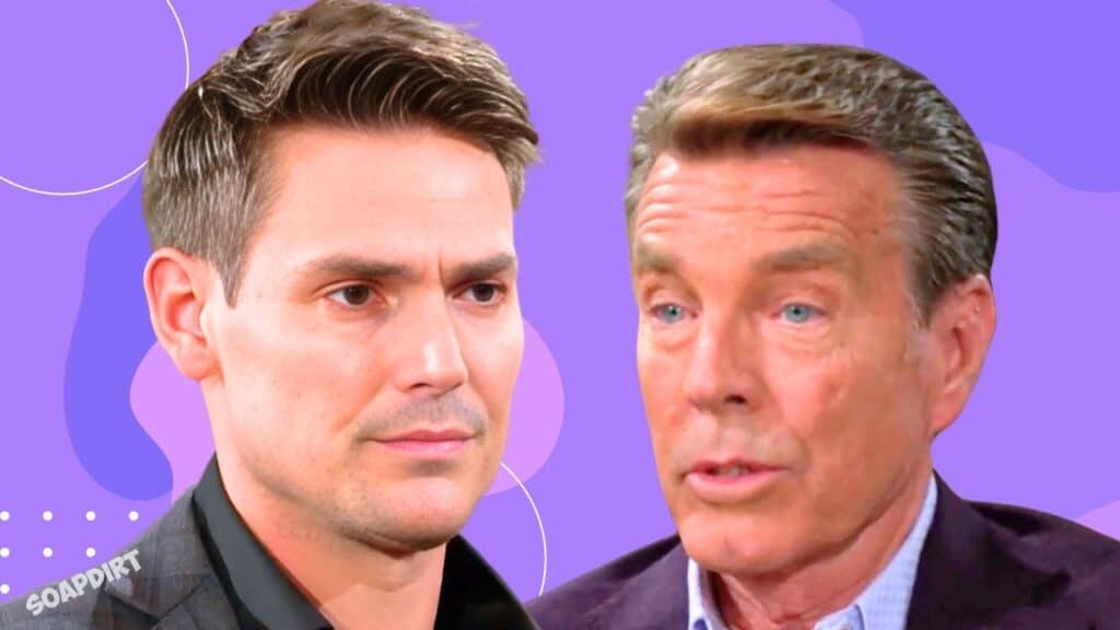 Young and the Restless Spoilers: Adam Newman (Mark Grossman) - Jack Abbott (Peter Bergman) 