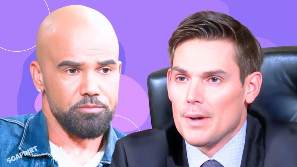 Young and the Restless Spoilers: Malcolm Winters (Shemar Moore) - Adam Newman (Mark Grossman) 