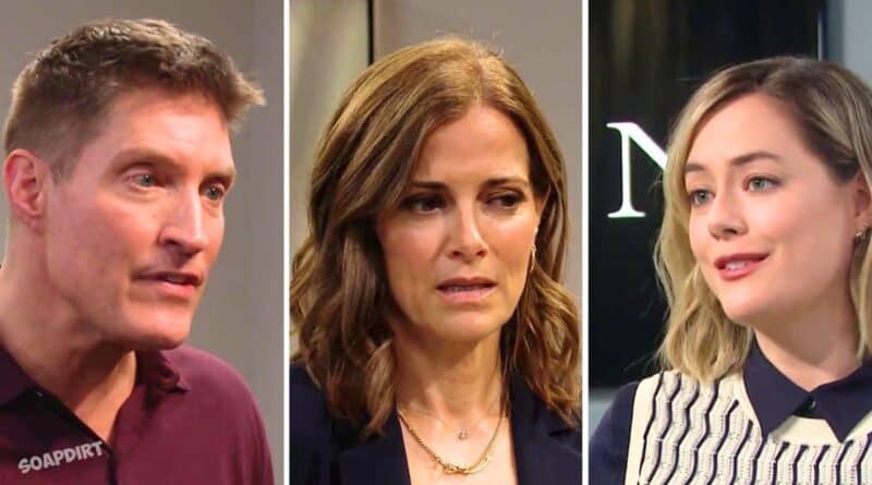Bold and the Beautiful: Deacon Sharpe (Sean Kanan) - Taylor Hayes (Rebecca Budig)- Hope Logan (Annika Noelle)