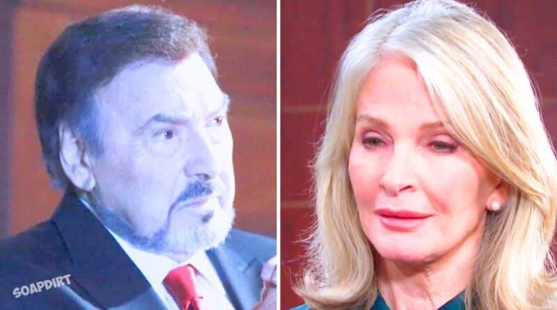 Days of Our Lives: Marlena Evans (Diedre Hall) - Stefano DiMera (Joseph Mascolo)
