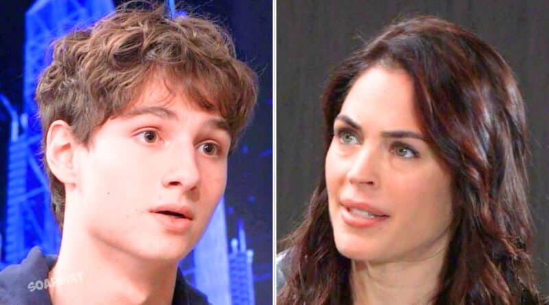 General Hospital: Britt Westbourne (Kelly Thiebaud) - Rocco Falconeri (Finn Carr)