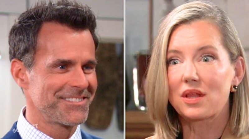 General Hospital: Nina Reeves (Cynthia Watros) - Drew Cain (Cameron Mathison)