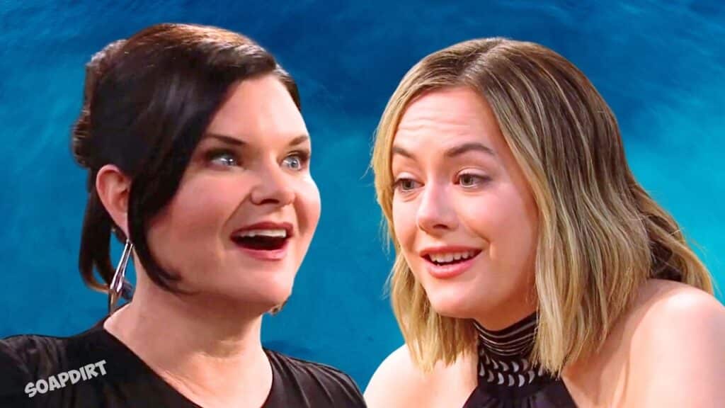 The Bold and the Beautiful: Katie Logan (Heather Tom) - Hope Logan (Annika Noelle)