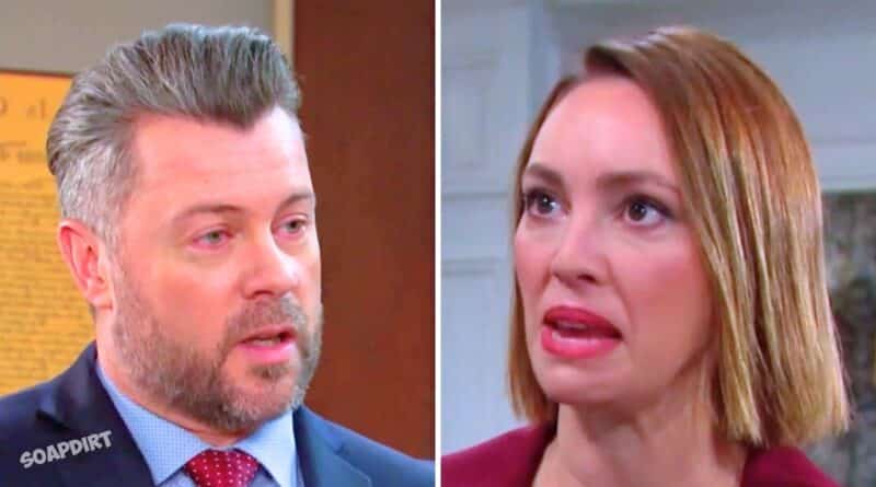 Days of Our Lives: Gwen Rizczech (Emily O'Brien) - EJ DiMera (Dan Feuerriegel)