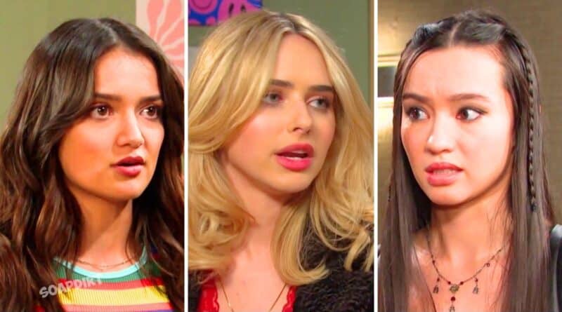 Days of Our Lives: Sophia Choi (Rachel Boyd) - Holly Jonas (Ashley Puzemis) - Arianna Horton (Vico Escorcia)